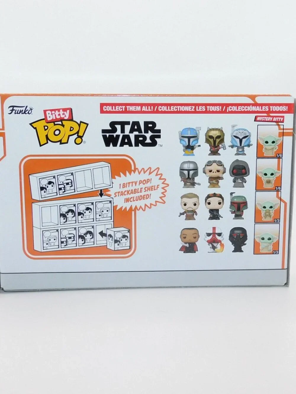 Funko Bitty Pop Star Wars Mandalorian 16 Fig Grogu Bo Katan Moff Gideon NEW